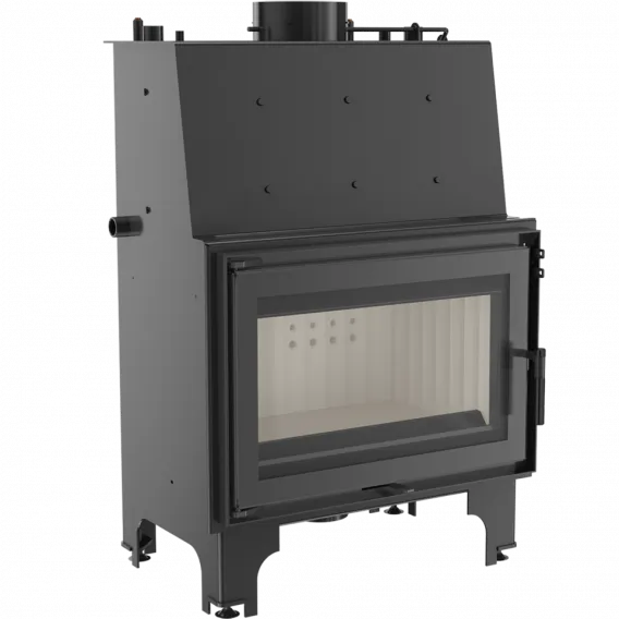 Teplovodná krbová vložka AQUARIO O12 s dochladzovacou špirálou