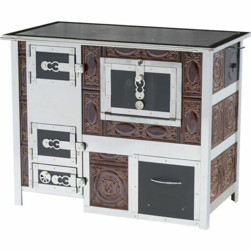 Sporák na tuhe palivo KS6 PK s teplovodným výmenníkom