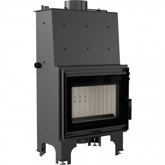 Teplovodná krbová vložka AQUARIO M12 s dvojitým sklom GLASS a dochladzovacou špirálou