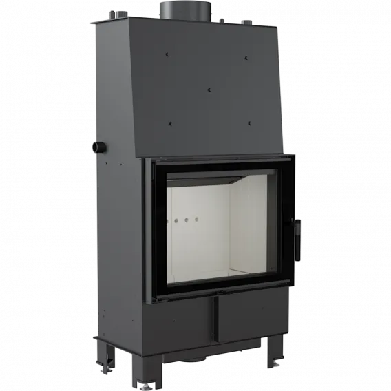 Teplovodná krbová vložka LUCY 12 s dochladzovacou špirálou