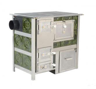 Sporák na tuhé palivo KS 5 PK s teplovodnym výmennikom